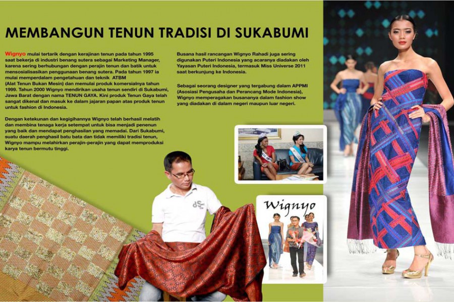 Membangun Tenun Tradisi di Sukabumi
